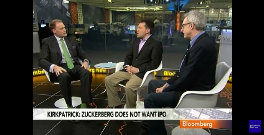 Kirkpatrick Says Facebook CEO Does Not Want to Hold IPO
